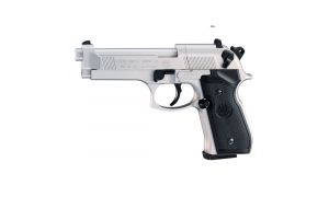 Beretta CO2 Pistole 92F vernickelt/ Kunststoff-Schalen