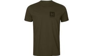 Härkila H-Shirt Gorm Kurzarm | shadow brown 102420044 (1601071-44)